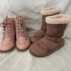 Oshkosh Toddler Girls Boot Bundle Size 9